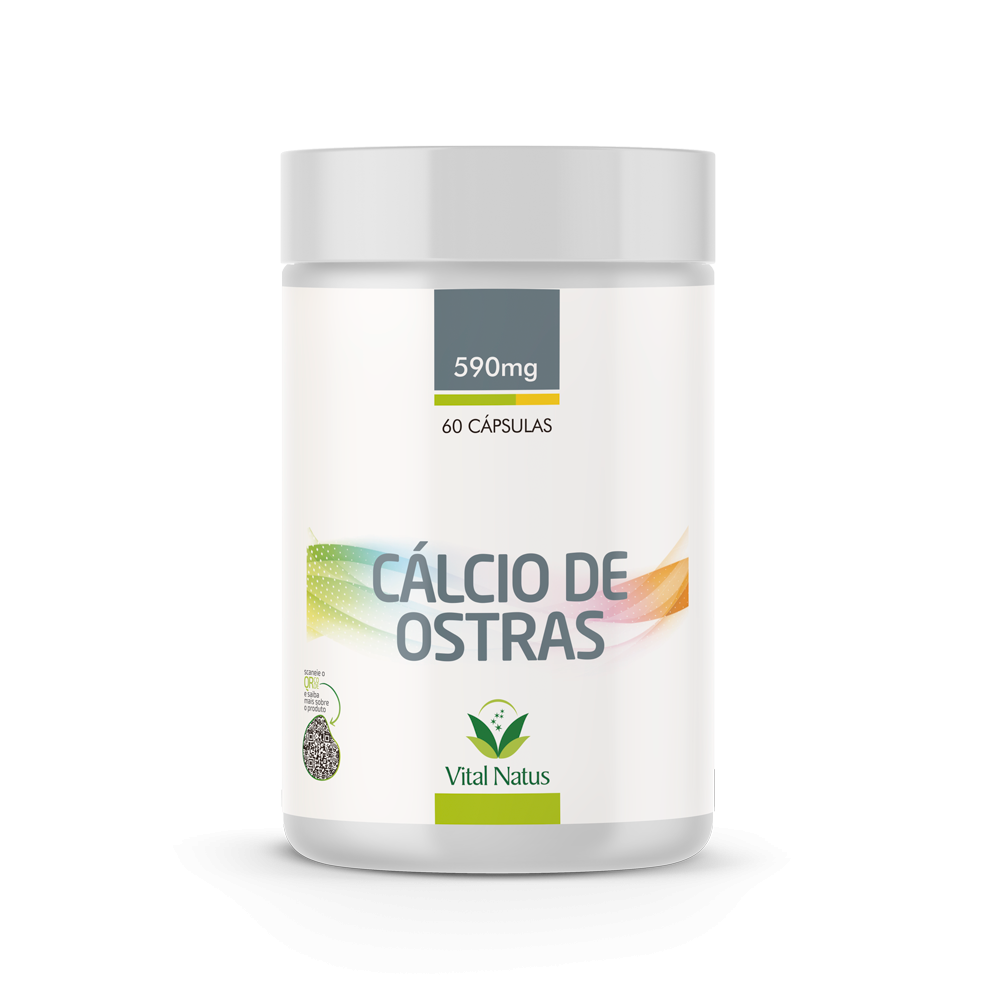 CALCIO DE OSTRA 590mg C/60 cápsulas