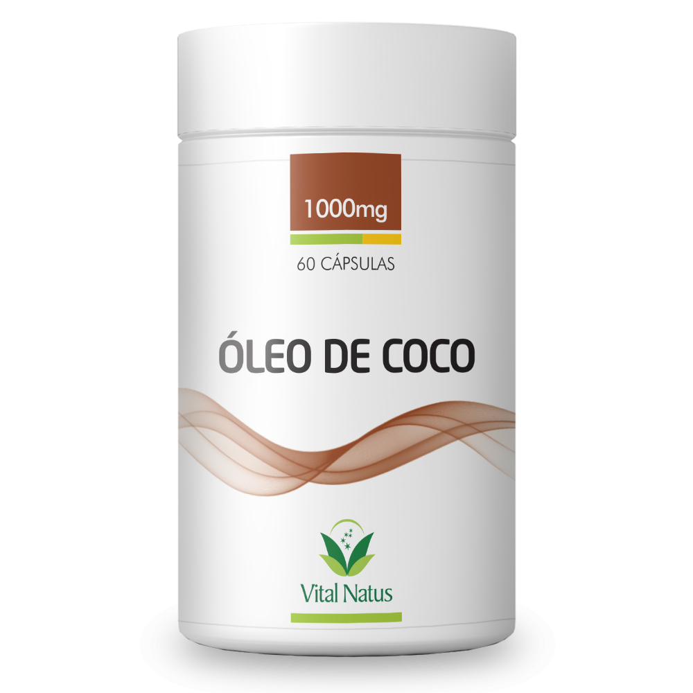 ÓLEO DE COCO 1G COM 60 CÁPSULAS