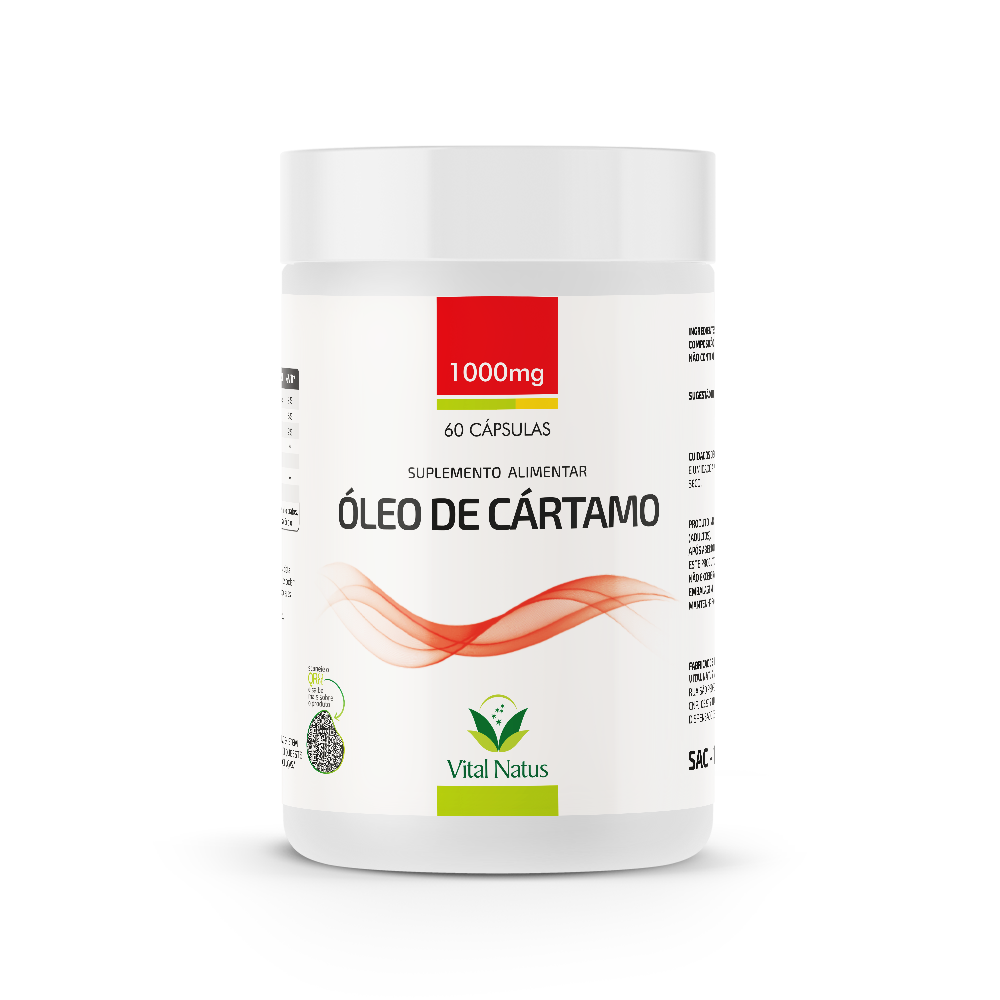 OLEO DE CARTAMO 1g C/ 60 CAPSULAS